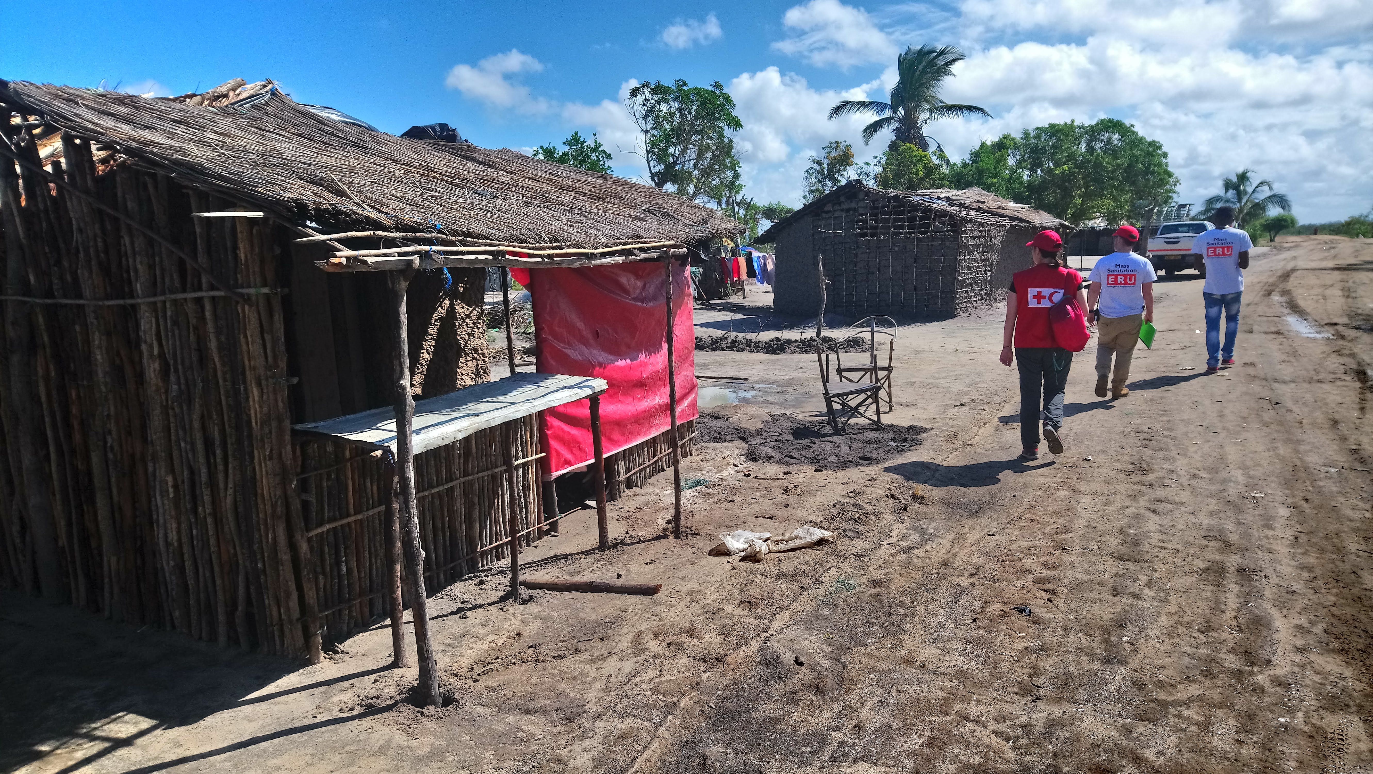 Mosambik avustus, Punainen Risti